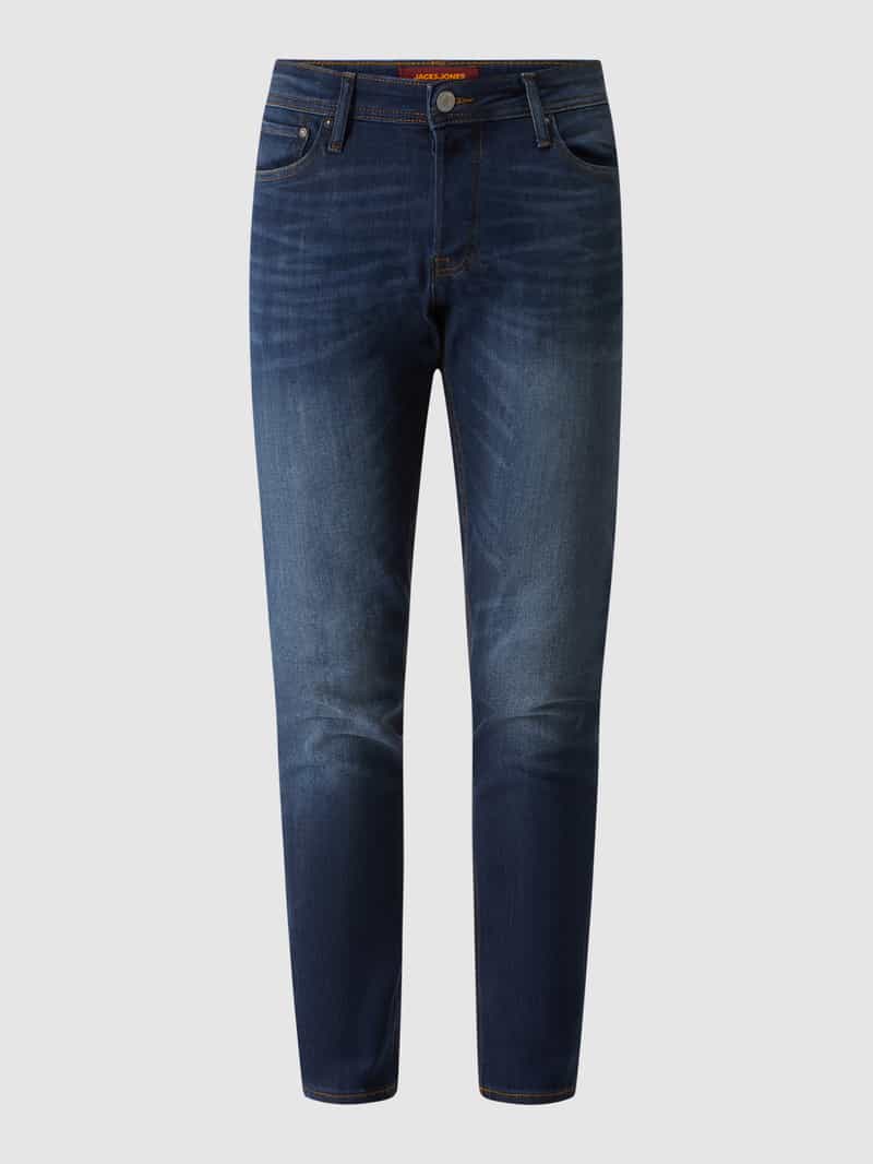 Jack & jones Skinny fit jeans met labelpatch achter