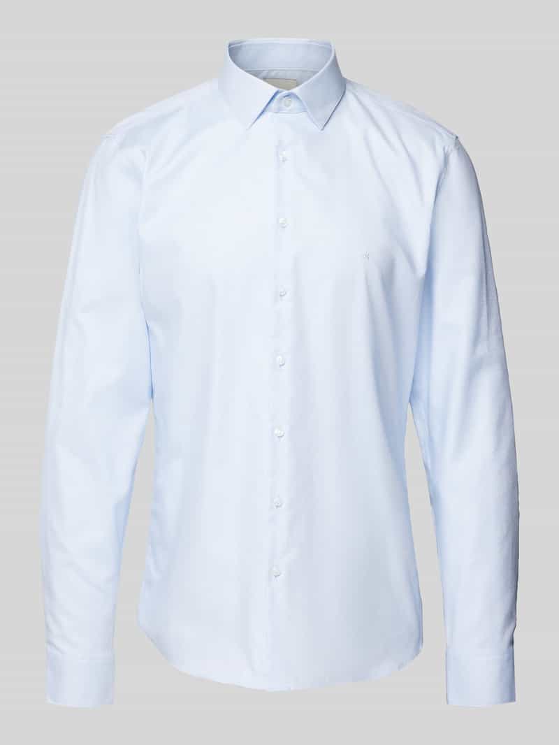 CK Calvin Klein Slim fit zakelijk overhemd met knoopsluiting model 'Bari'