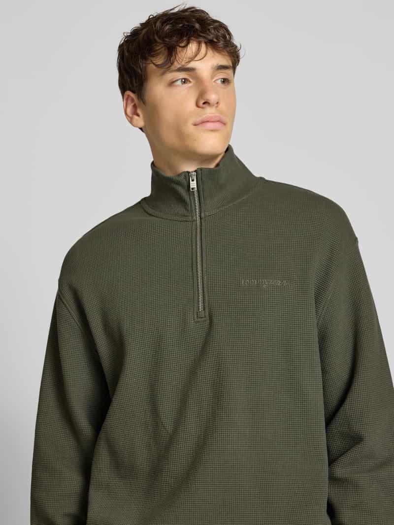 Tommy Jeans Relaxed fit schipperstrui van puur katoen