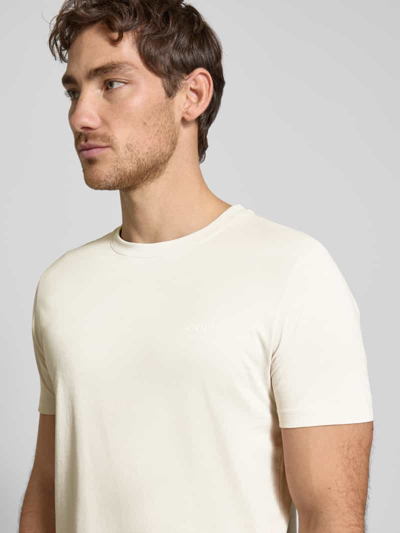 JOOP! JEANS T-shirt met labelprint model 'Alphis'