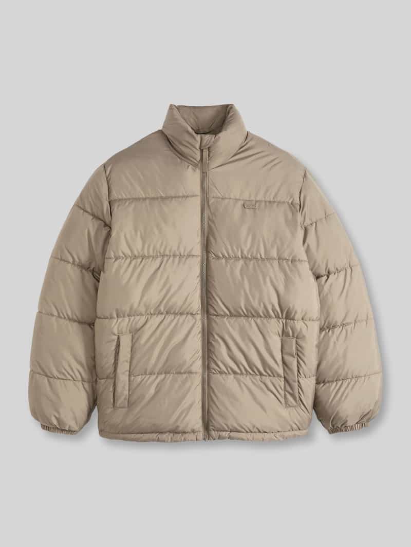 Levi's Regular fit gewatteerd jack met opstaande kraag