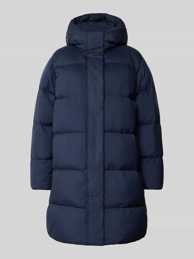 Tommy Hilfiger Regular fit lange donsjas met capuchon