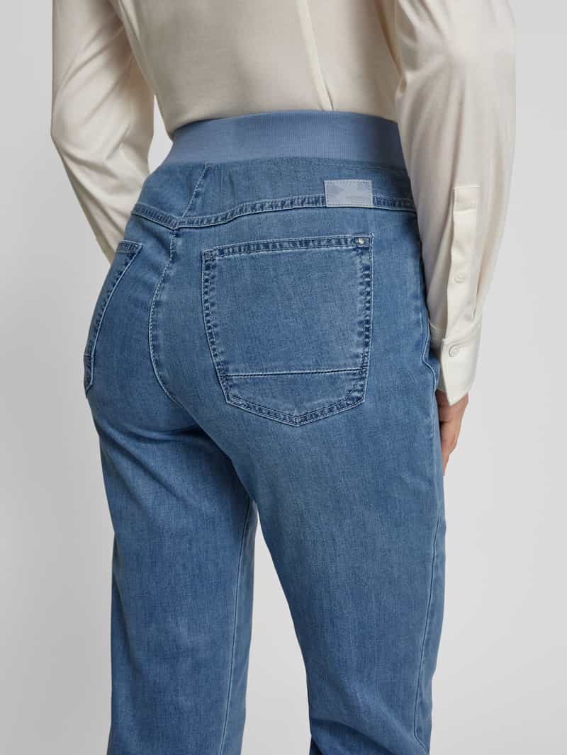 Raphaela By Brax Stoffen broek met elastische band model 'Pamina'