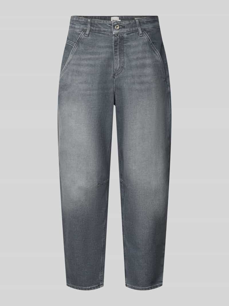 Barrel jeans van katoenmix model 'MEGAN S'
