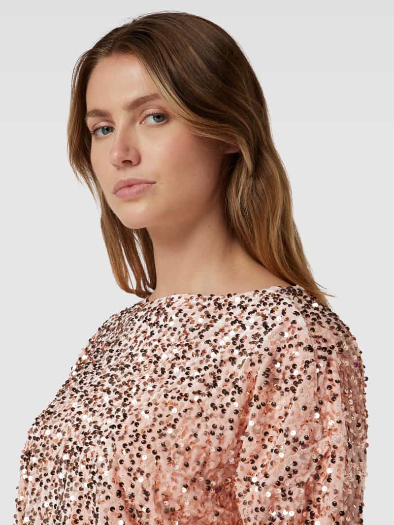 Zero Shirt met lange mouwen en pailletten