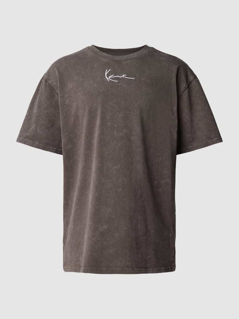 Karl Kani T-shirt met labelstitching