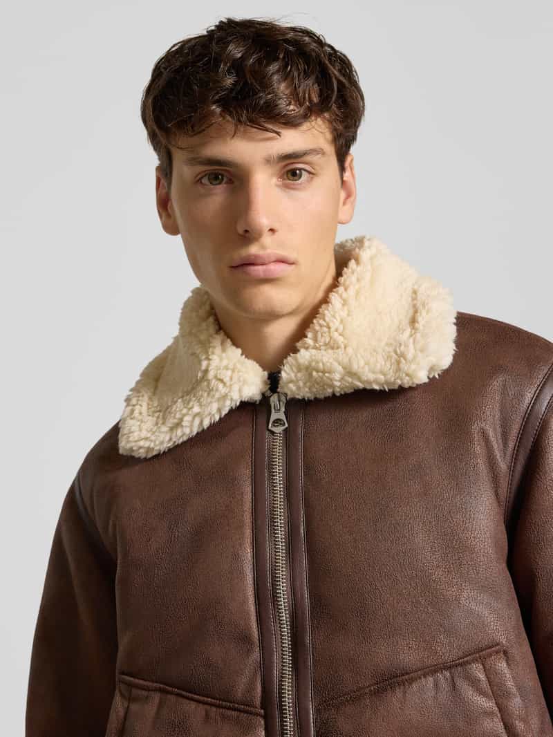 jack & jones Regular fit jack in leerlook model 'Liverpool'