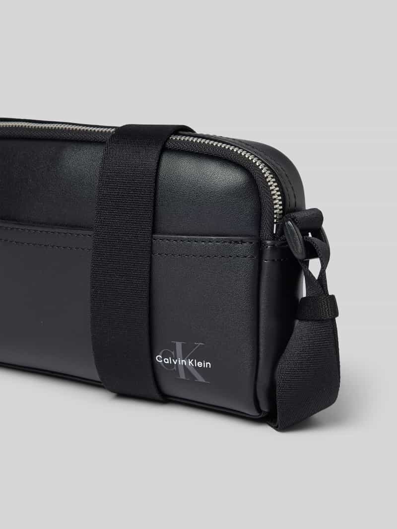 CK Calvin Klein Schoudertas in leerlook