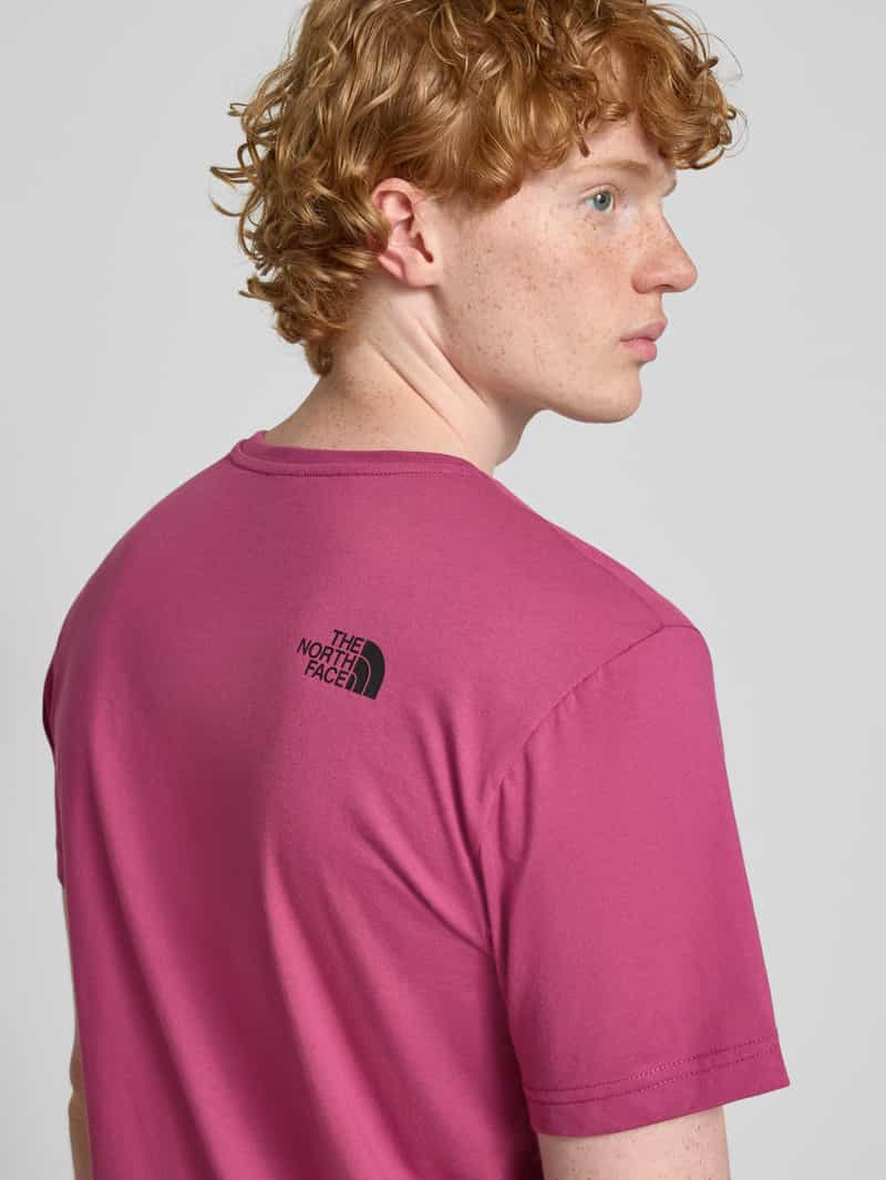 The North Face T-shirt met labelprint