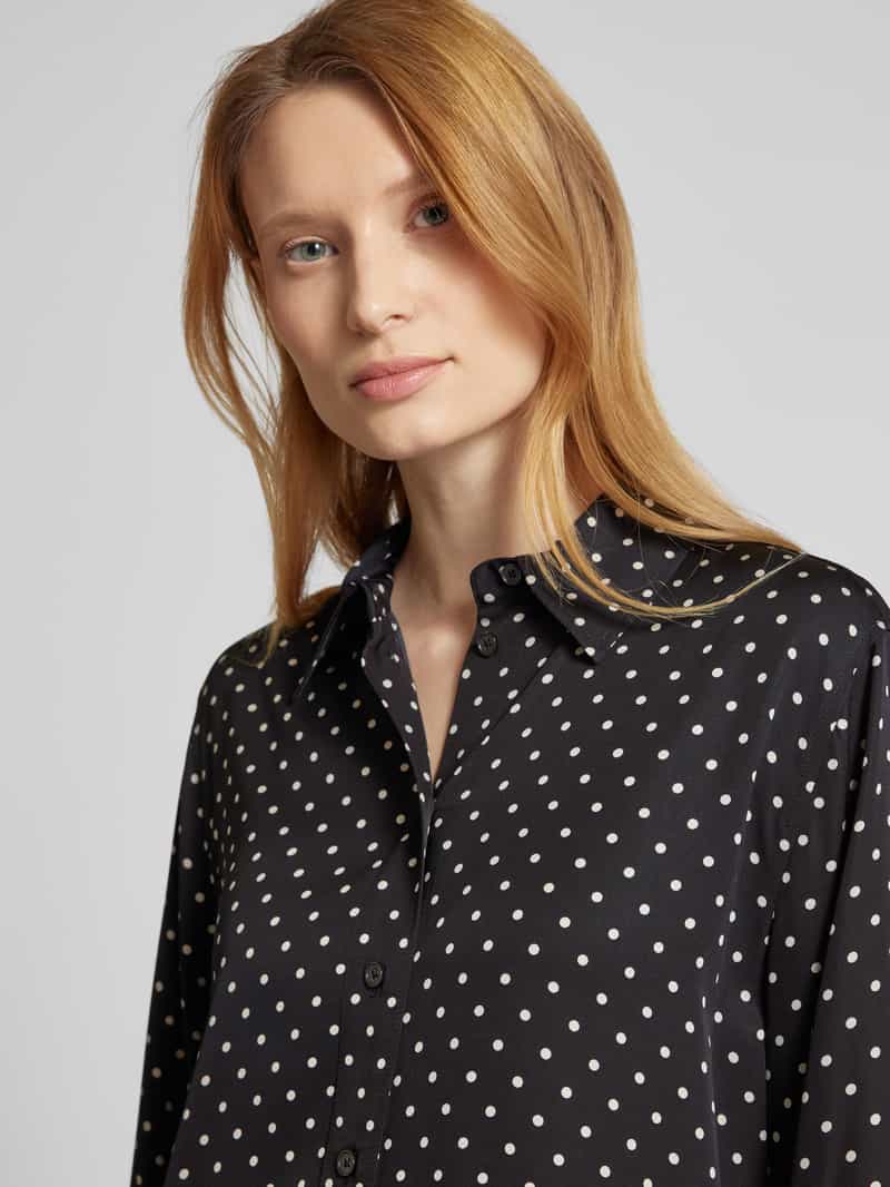Marc O'Polo Regular fit overhemdblouse van pure viscose