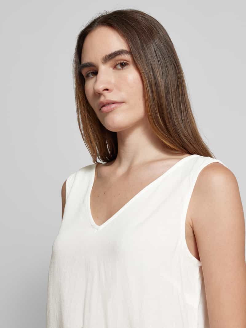 Kaffe Top met V-hals model 'milia'