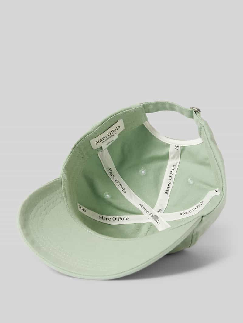 Marc O'Polo Baseballpet met labelstitching