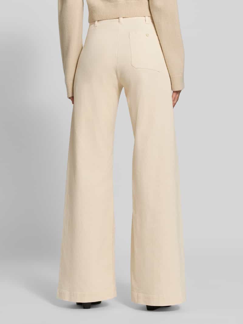 Polo Ralph Lauren Wide Leg corduroy broek van katoenmix