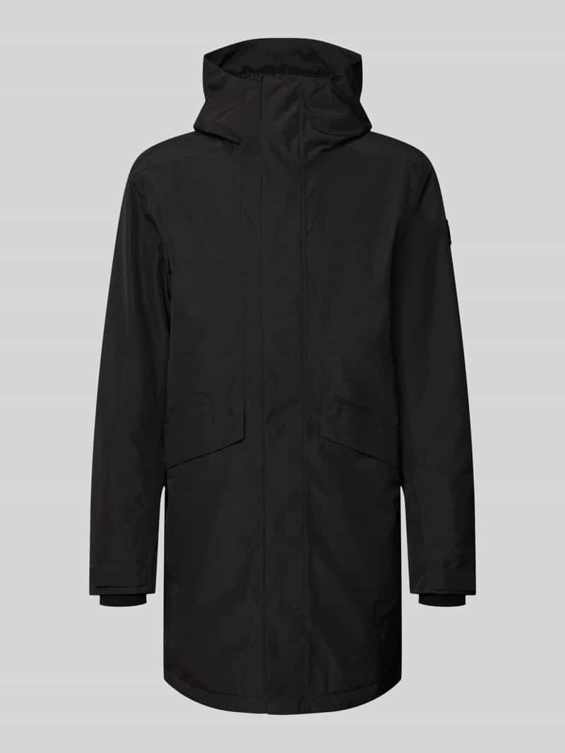 Regular fit parka met capuchon model 'Kenny'