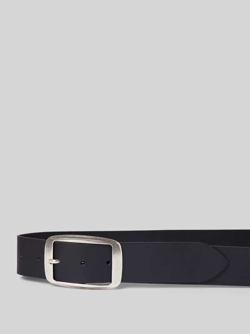 s.Oliver RED LABEL Leren riem met vierkante sluiting