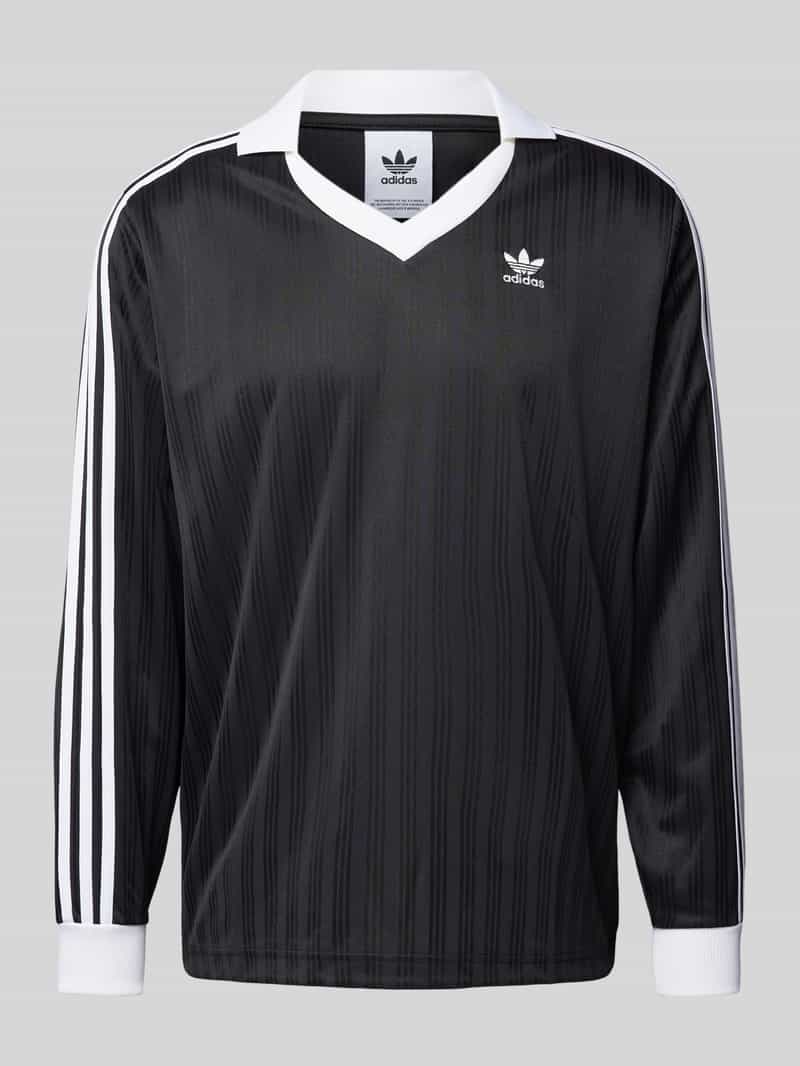 adidas Originals Shirt met lange mouwen en labelstitching