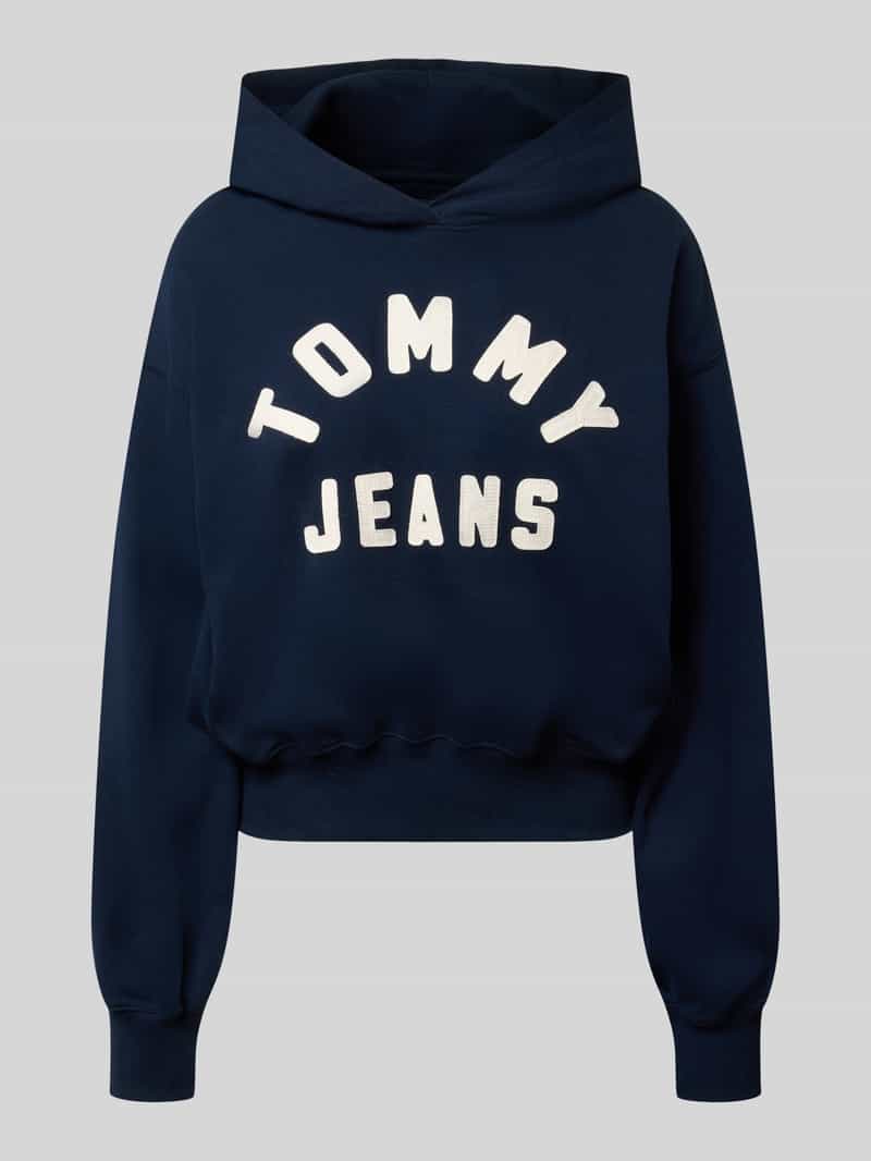 Tommy Jeans Regular fit hoodie van katoenmix