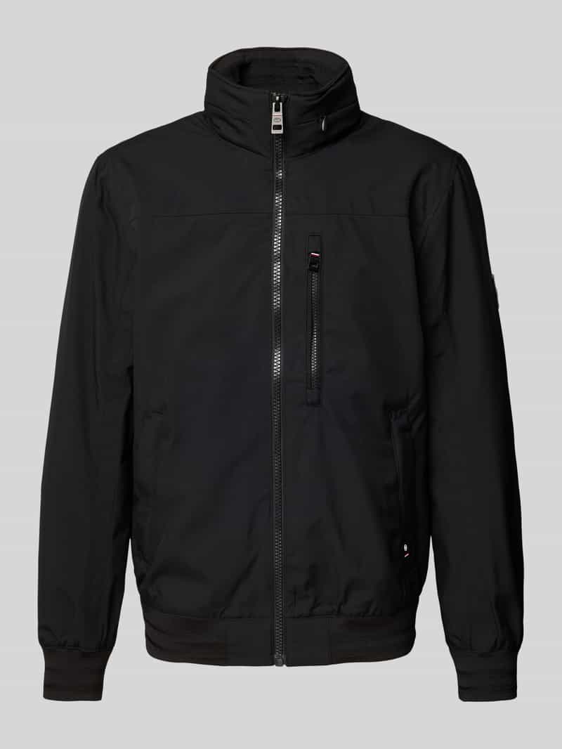 Tom Tailor Regular fit functioneel jack van stretchmateriaal
