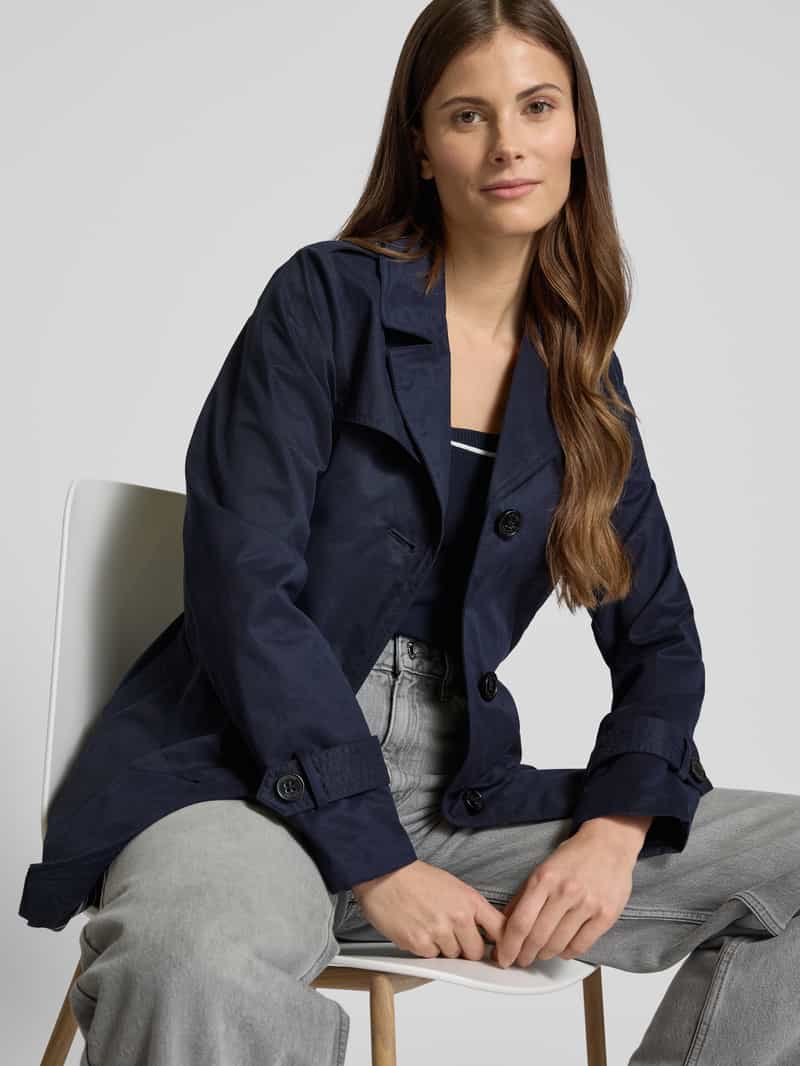 s.Oliver RED LABEL Korte trenchcoat met strikceintuur