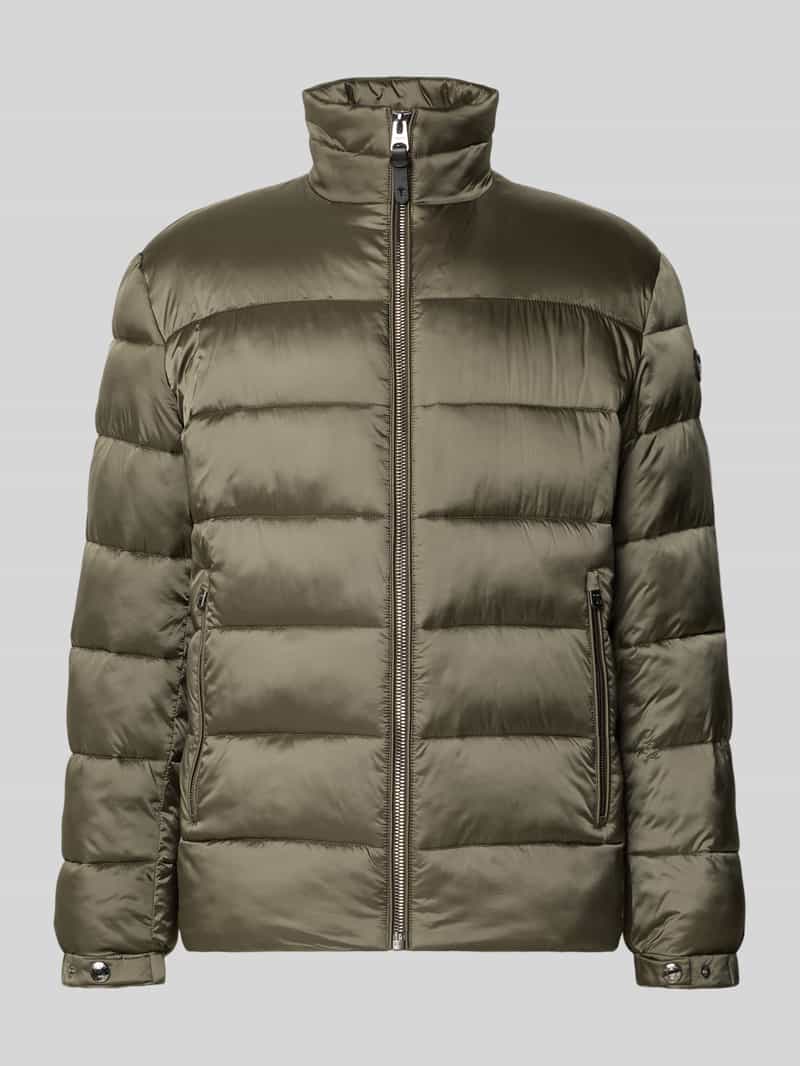 JOOP! COLLECTION Regular fit gewatteerd jack met opstaande kraag