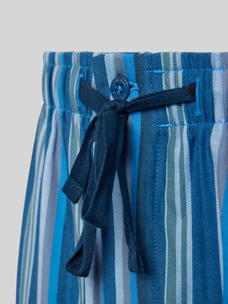 Schiesser Regular fit pyjamabroek met tunnelkoord