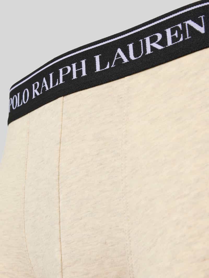 Polo Ralph Lauren Underwear Boxershort met elastische band met logo in een set van 3 stuks