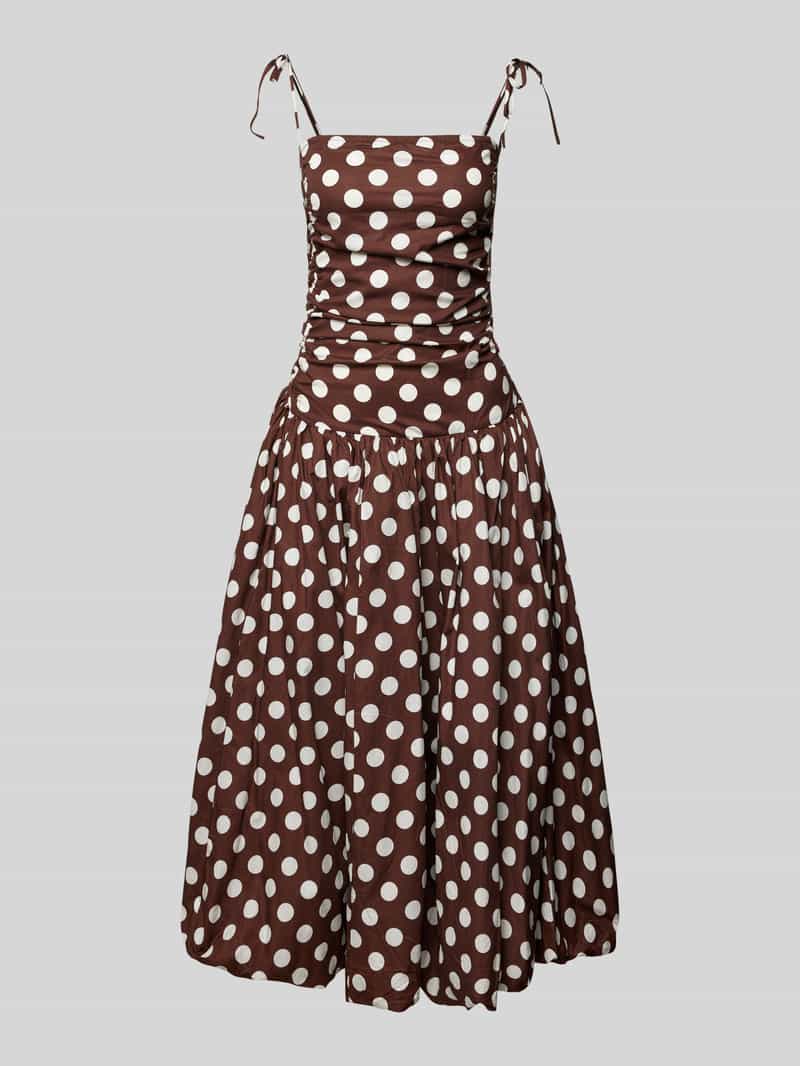 Amy Lynn Cocktailjurk met plooien model 'Alexa'