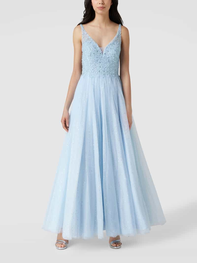 Avondjurk met pailletten en sierkralen Mascara