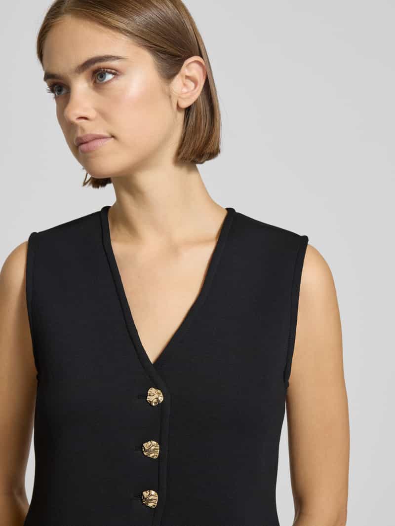 Only Regular fit gilet met viscose model 'NAOMI'