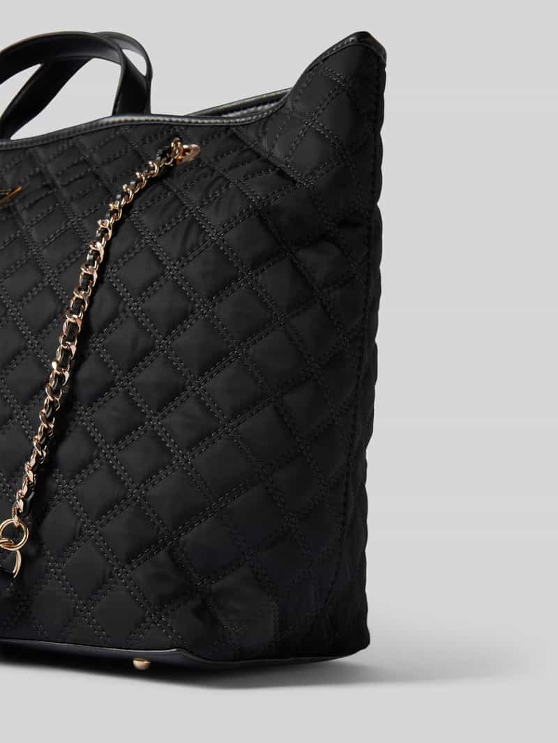 Guess Handtas met doorgestikte naden model 'GIULLY'
