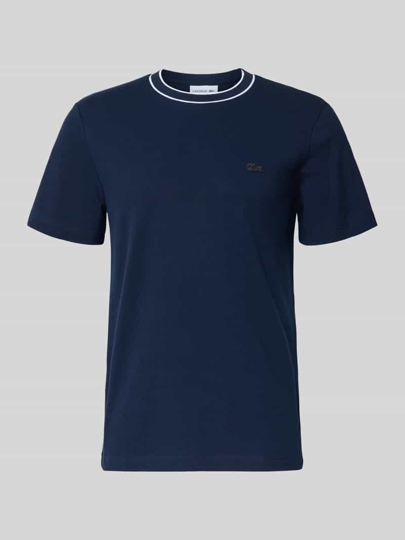 Lacoste TH8174 t-shirt donkerblauw blauw, foto 7
