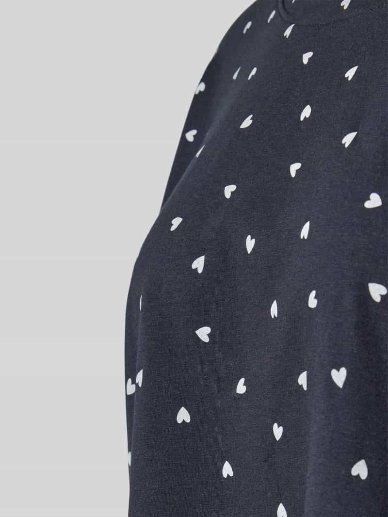 Jake*s Casual Pyjamabovendeel met ronde hals