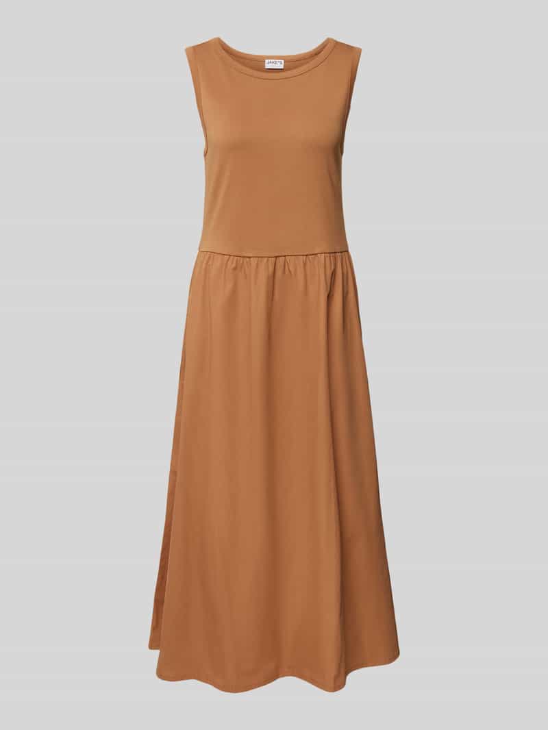 Jake*s Casual Midi-jurk met steekzakken