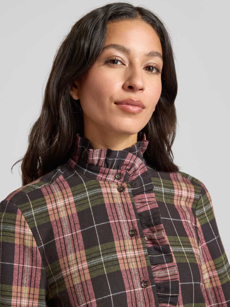 Christian Berg Woman Regular fit overhemdblouse met ruches