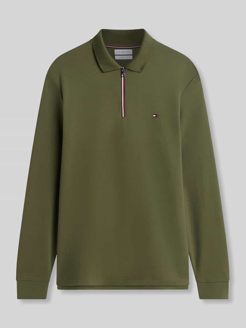 Tommy Hilfiger Regular fit poloshirt van puur katoen model 'LIQUID'