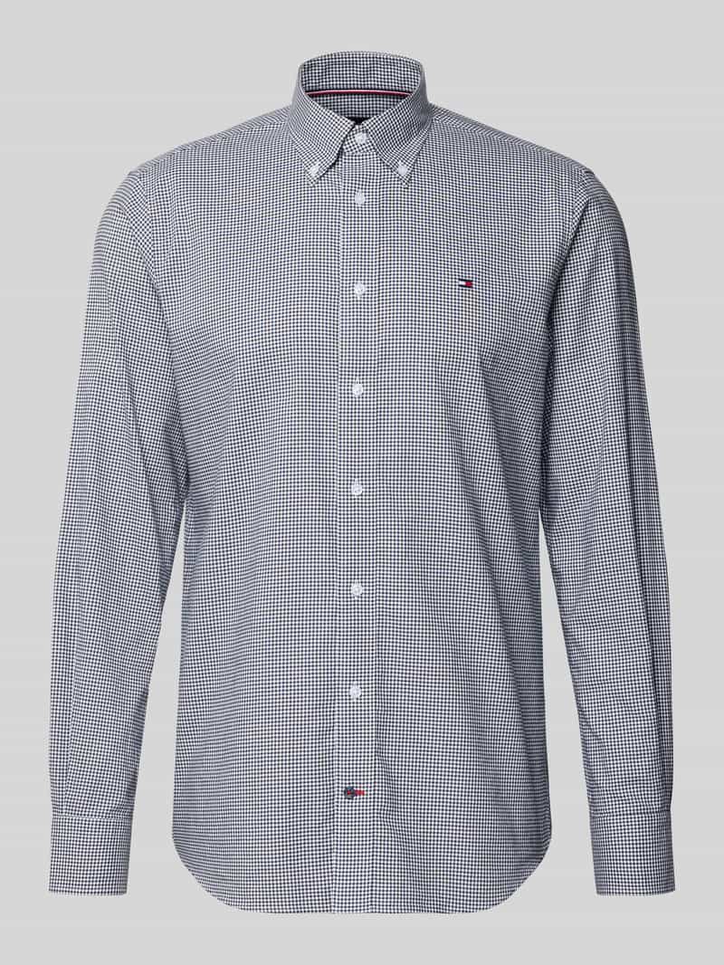 Tommy Hilfiger Regular fit zakelijk overhemd van puur katoen