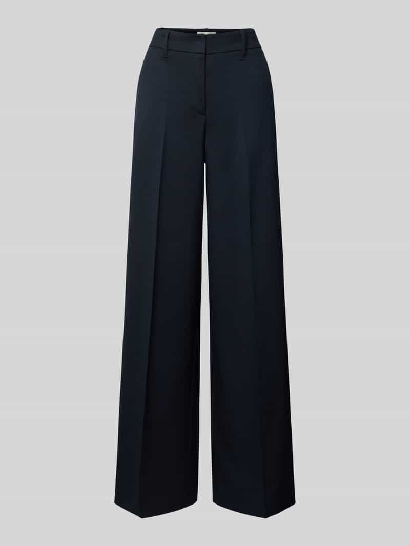 Marc O'Polo Relaxed fit pantalon met scheerwol