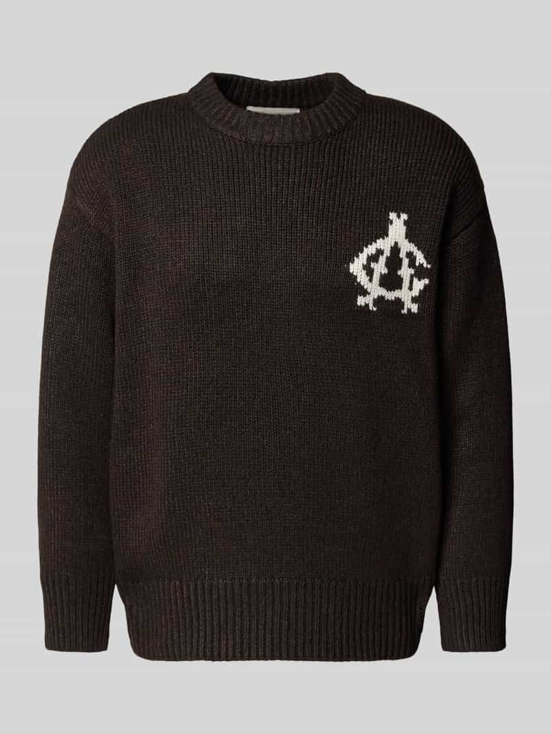 ANOTHER COTTON LAB Gebreide pullover met ribboorden