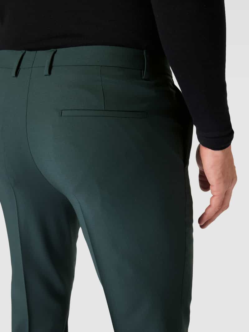 HUGO Pantalon met scheerwol model 'Hesten'