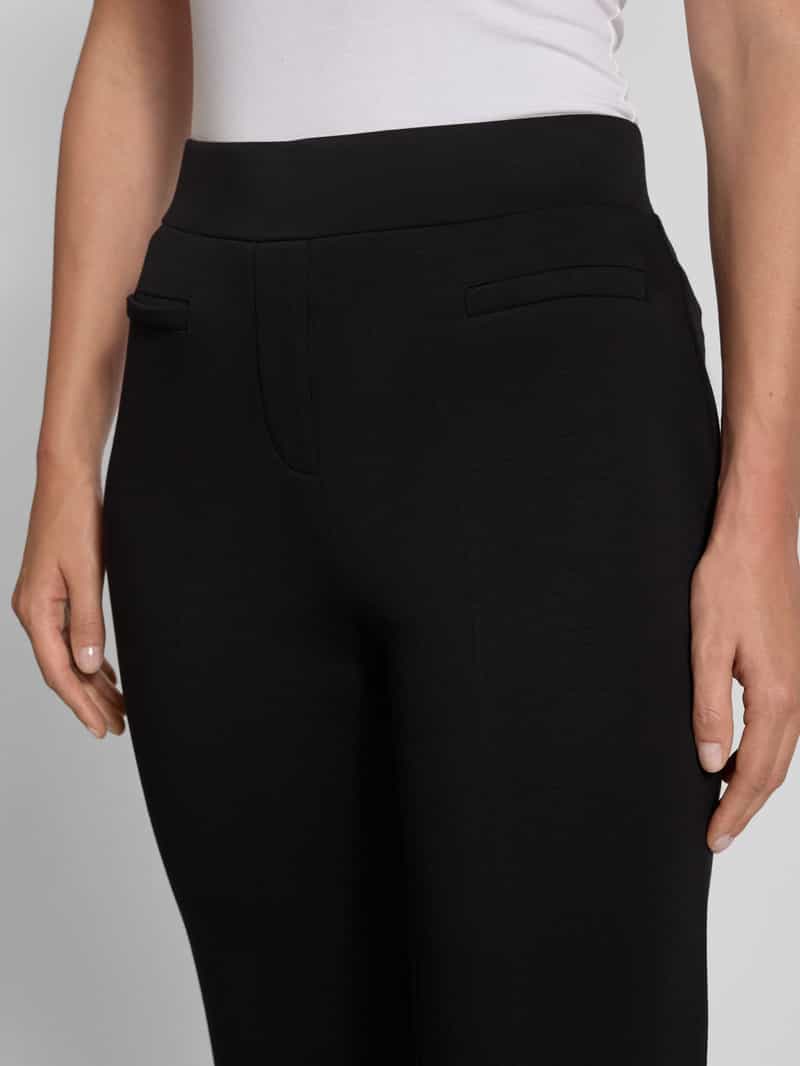 Christian Berg Woman Flared fit stoffen broek van viscosemix