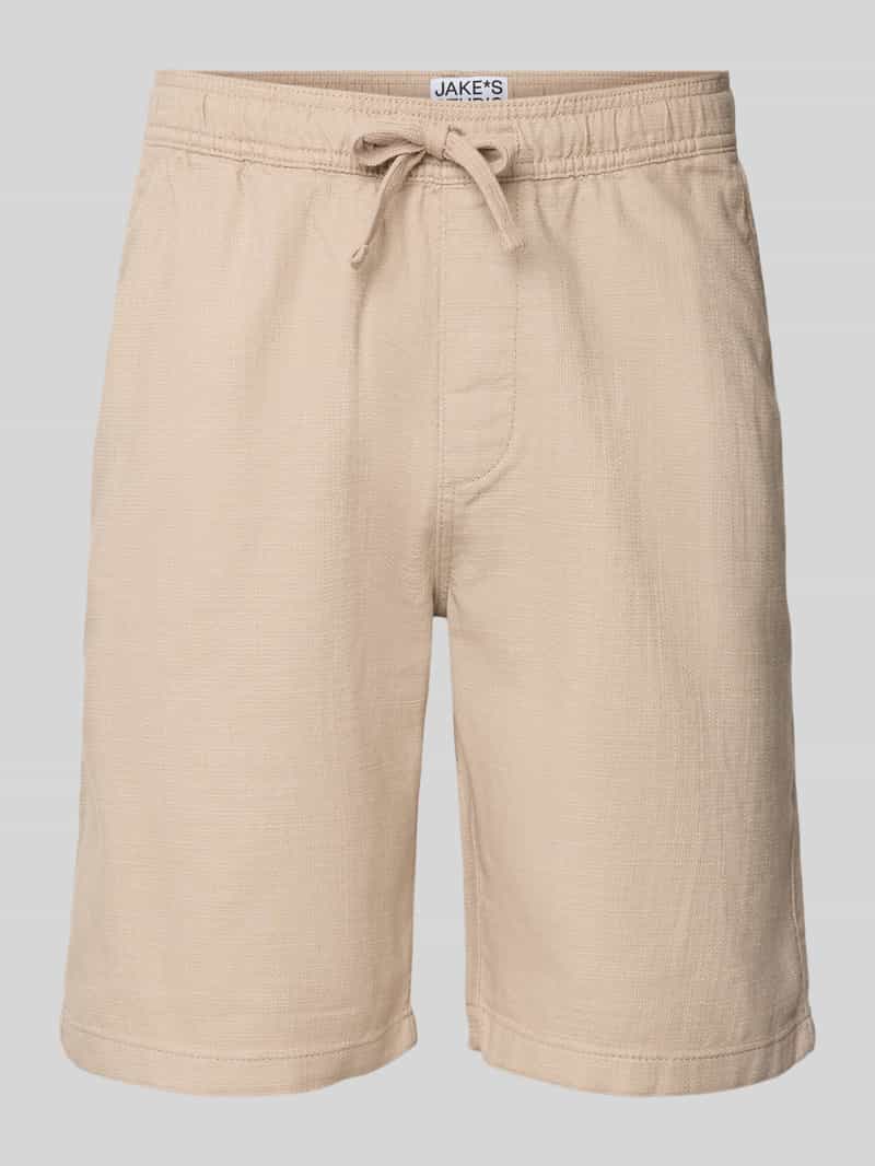 JAKE*S STUDIO MEN Bermuda met elastische band