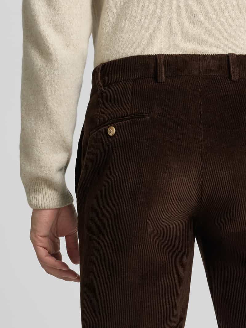 hiltl Corduroy broek met achterzakken model 'PARMA'
