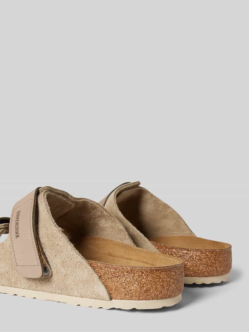 Birkenstock Slippers met klittenbandsluitingen model 'Uji'