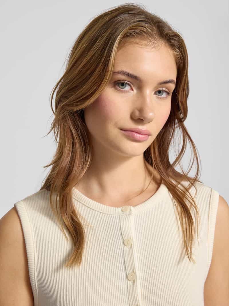 Levi's Tanktop met doorknoopsluiting