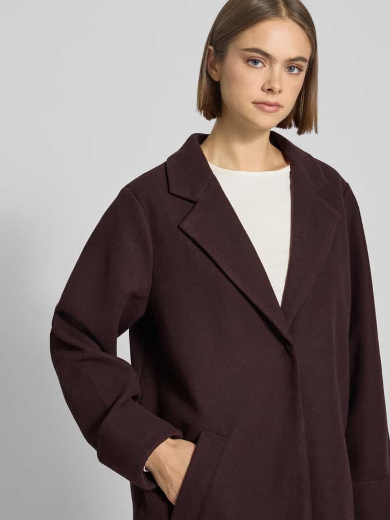 Noisy May Lange jas met blinde sluiting model 'CADDY'