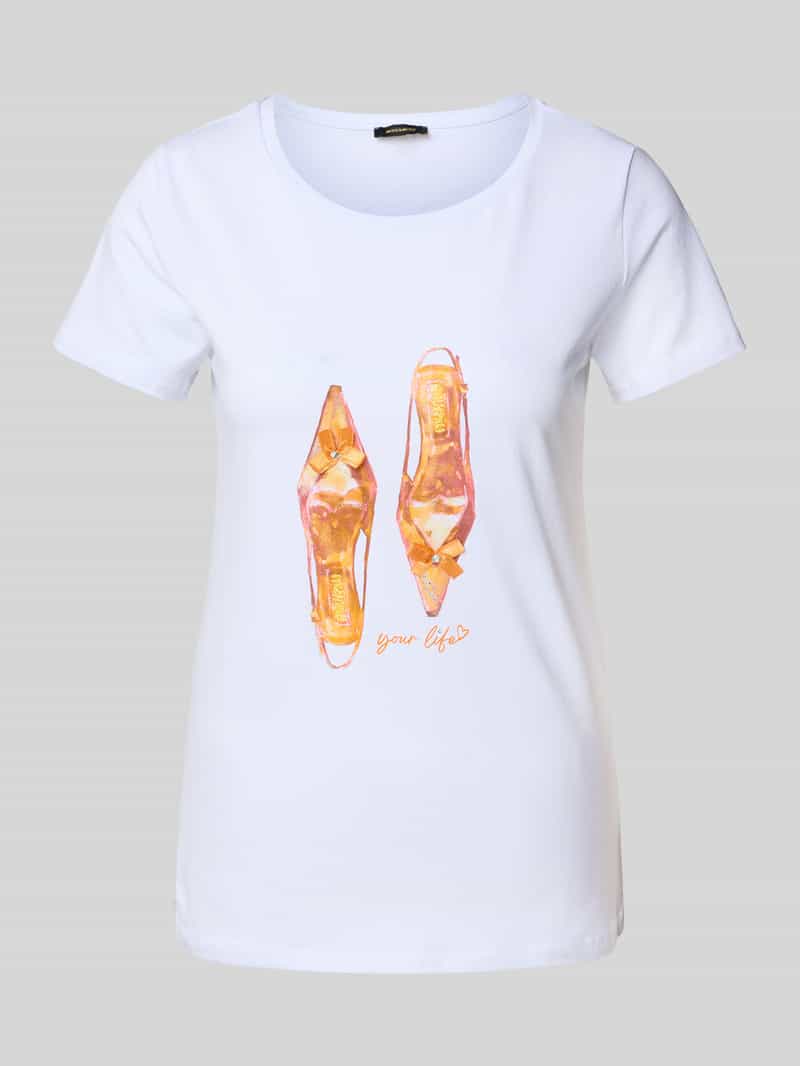 MORE & MORE T-shirt met ronde hals
