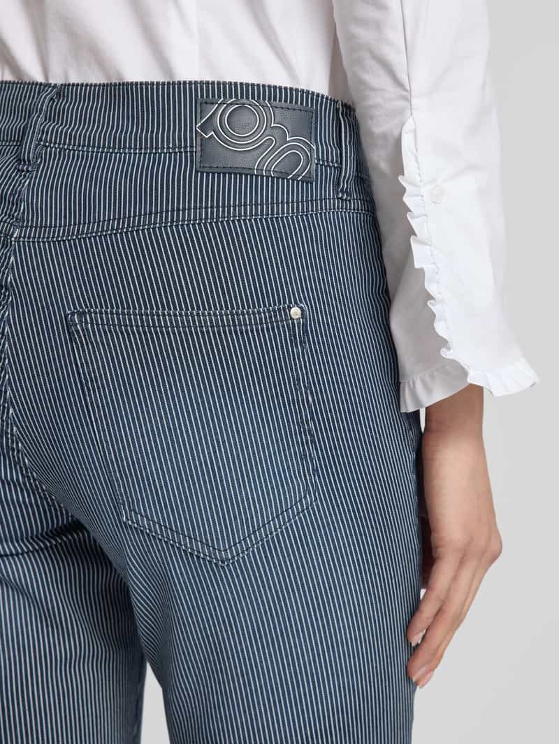 Gardeur Slim fit broek met verkort model 'ZURI'