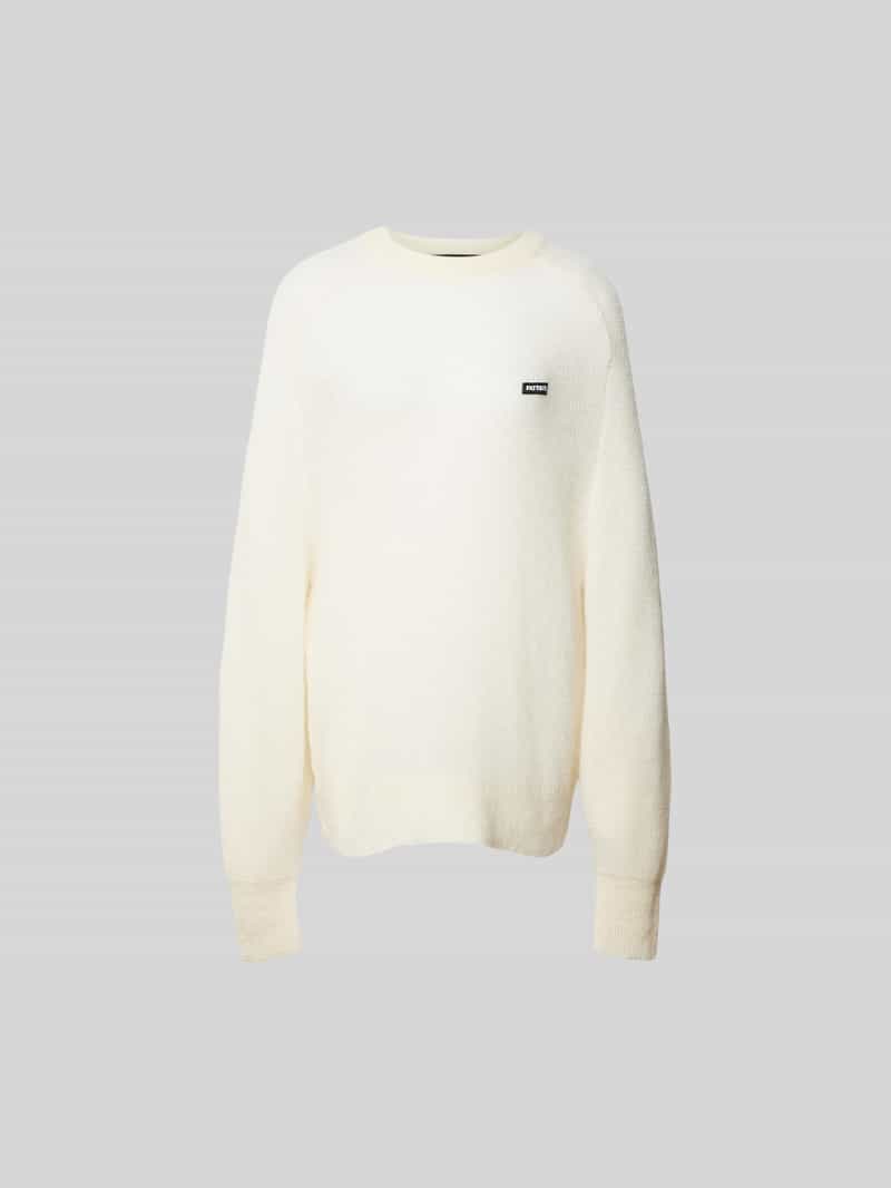 oversized pullover met wol