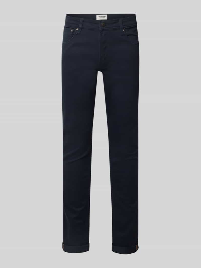 jack & jones Slim fit jeans met steekzakken model 'GLENN'
