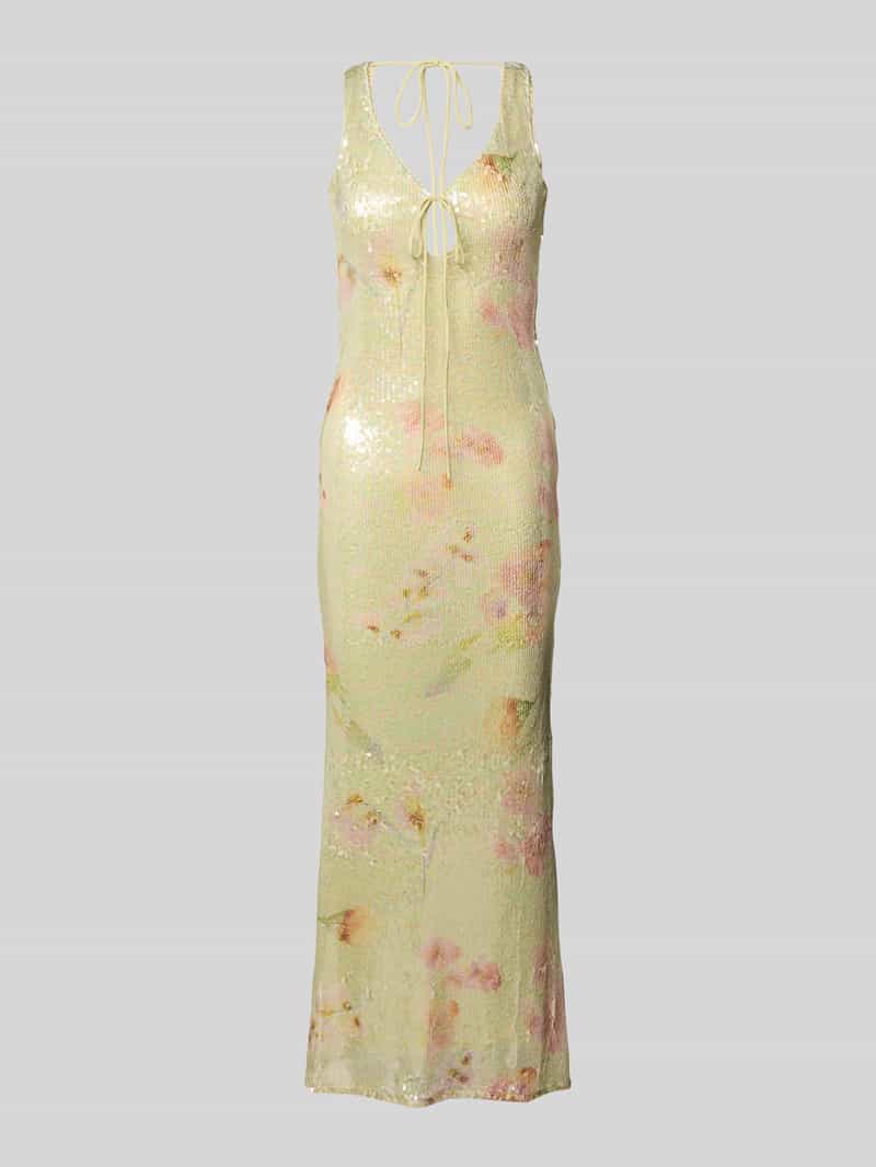 bardot Cocktailjurk met druppelvormige hals model 'ELODA'